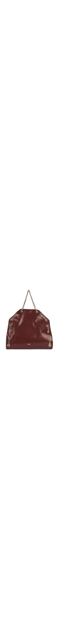 Bolsa Feminina Maxi Cassie Couro - Marrrom