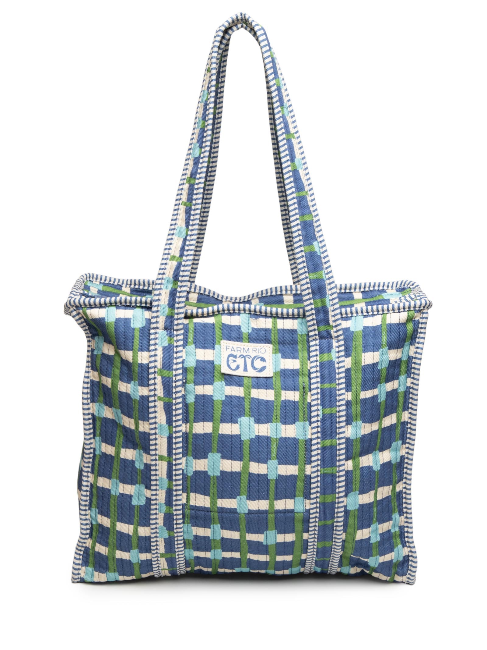 Bolsa Feminina Maxi Redinha Azul Farm Etc