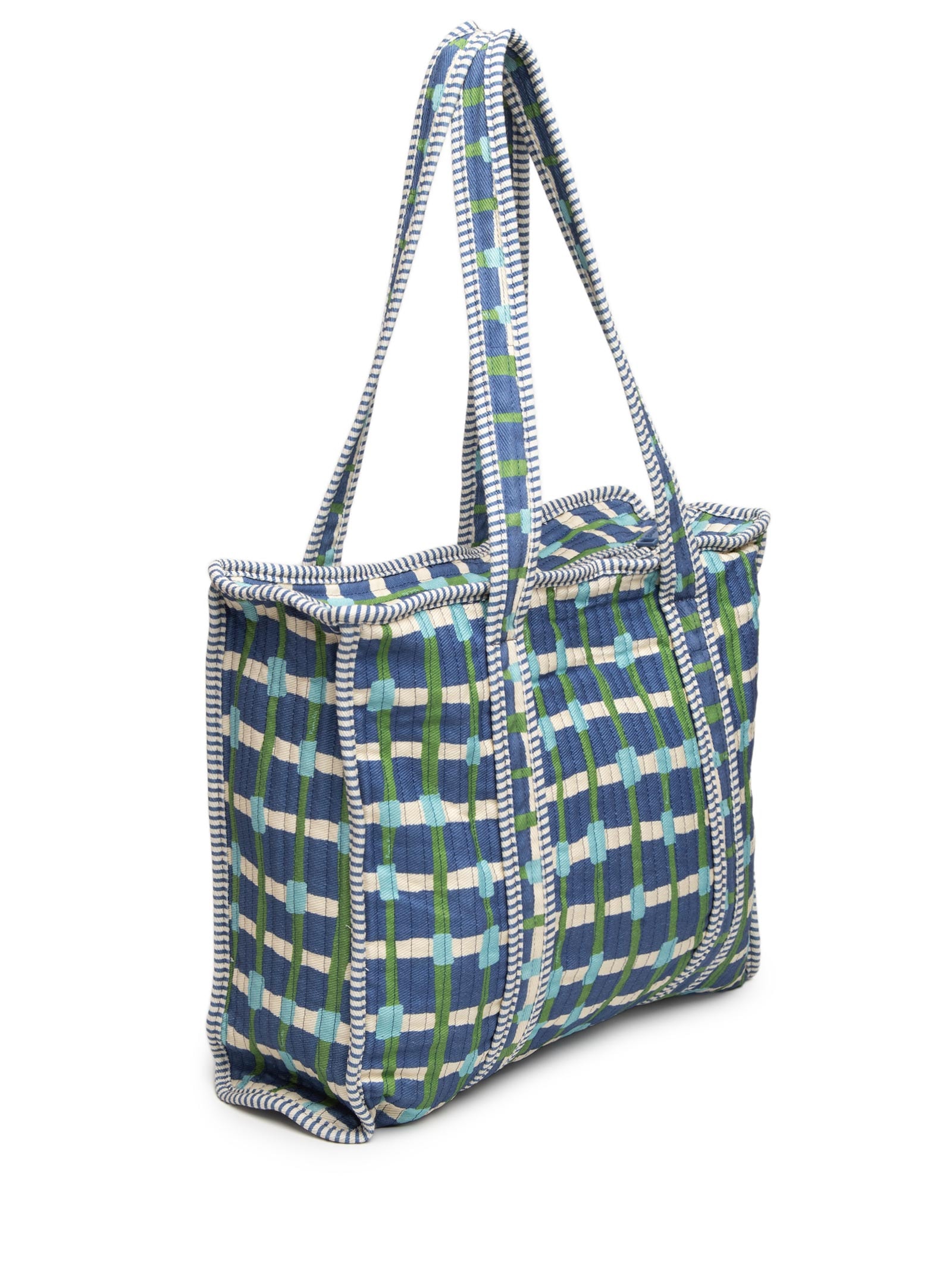 Bolsa Feminina Maxi Redinha Azul Farm Etc
