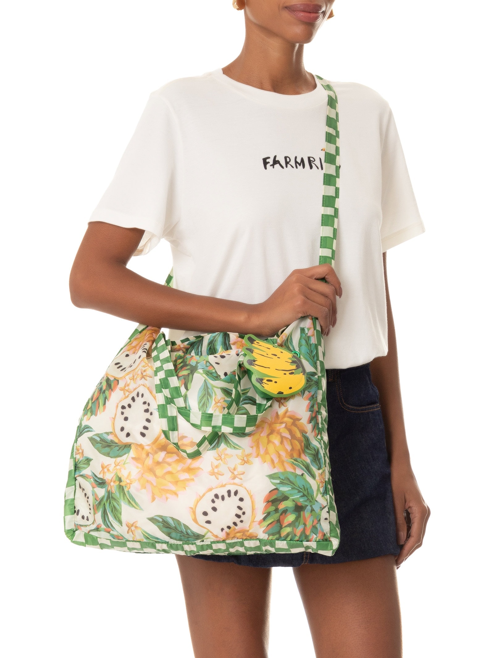 Bolsa Feminina Me Leva Biriba Carioca Verde Farm Etc