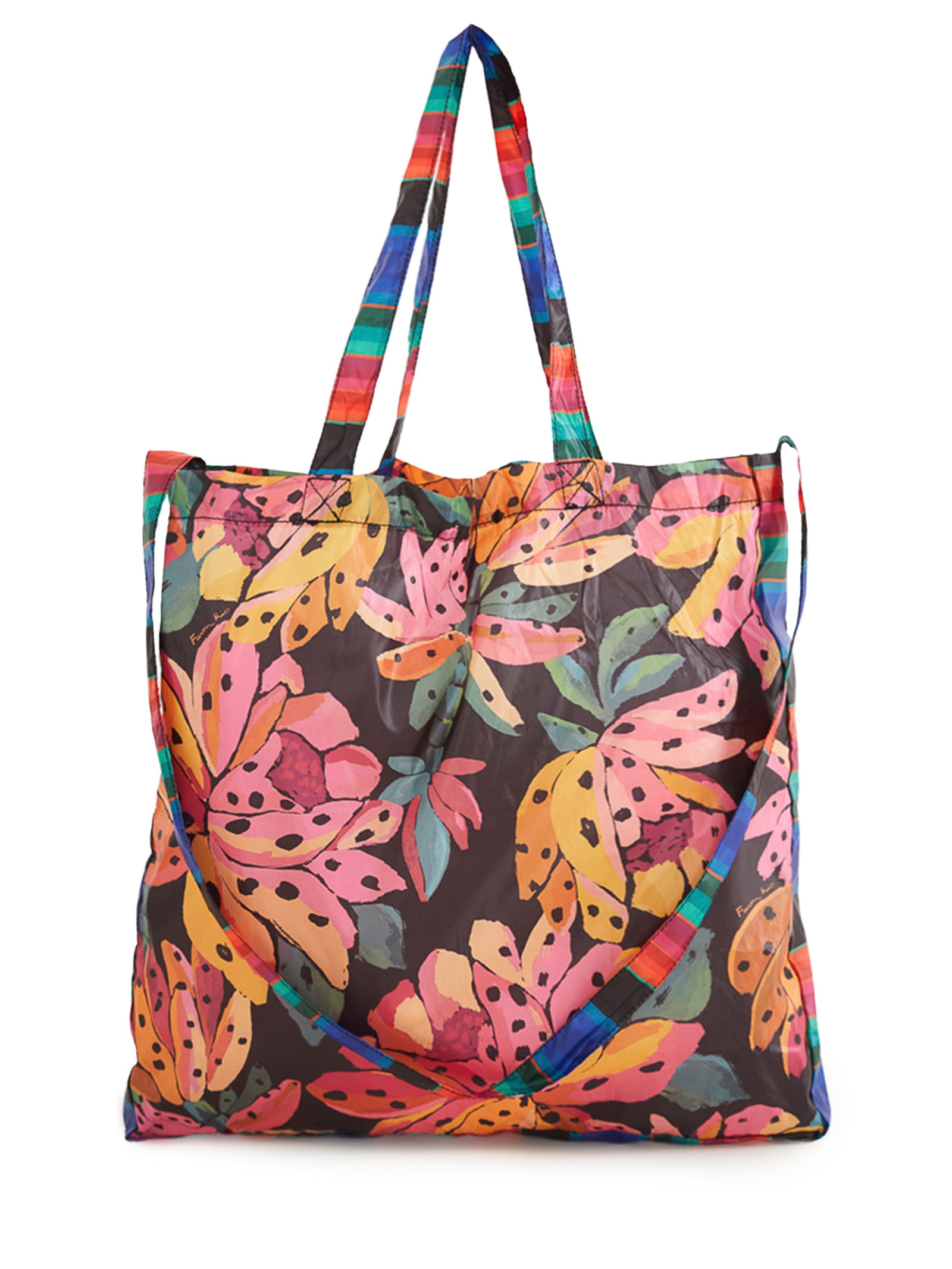 Bolsa Feminina Me Leva Flor De Banana Rosa Farm Etc
