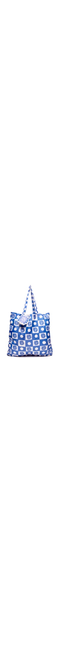 Bolsa Feminina Me Leva Quadriculado Palermo - Azul