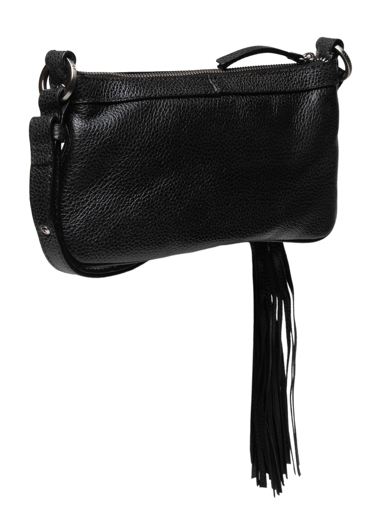 Bolsa Feminina Média Aged Leather Preto Arezzo