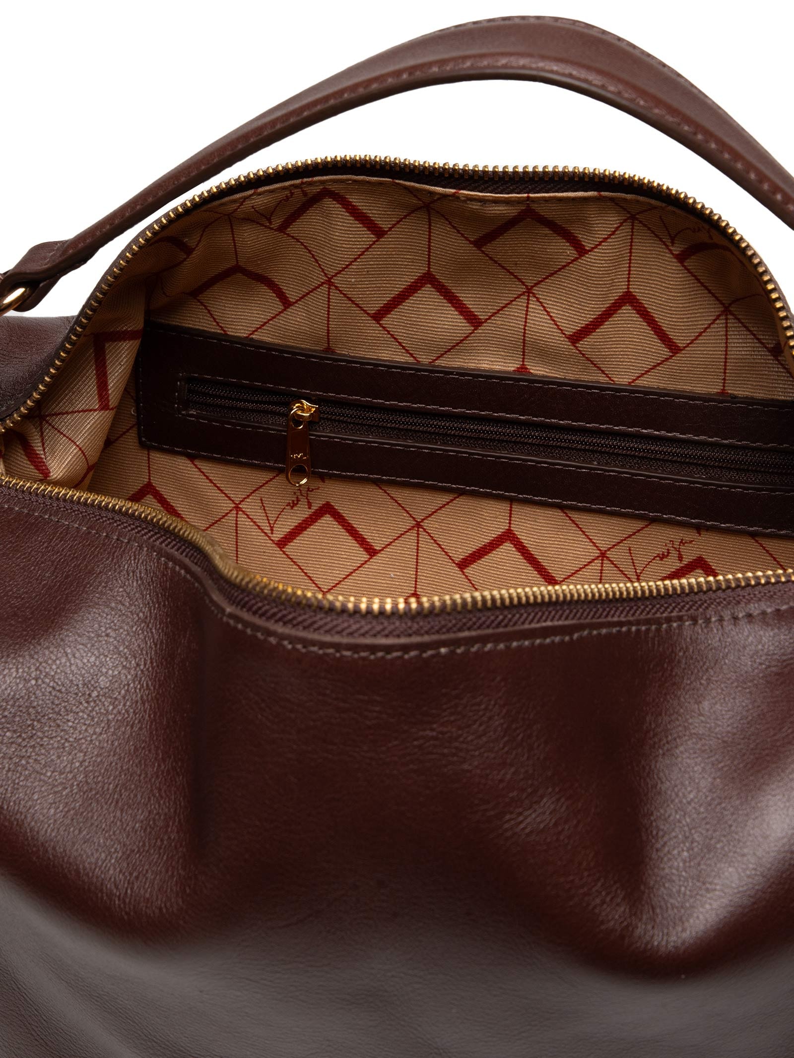 Bolsa Feminina Média Campero Marrom Luiza Barcelos