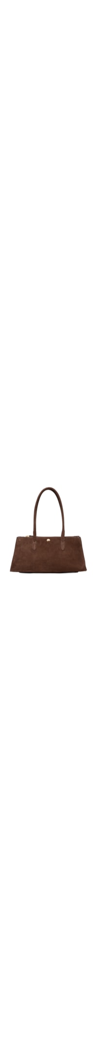 Bolsa Feminina Média Camurção - Marrom