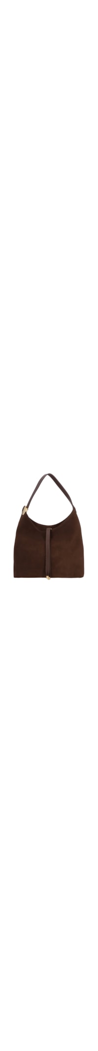 Bolsa Feminina Média Camurção Viena - Marrom
