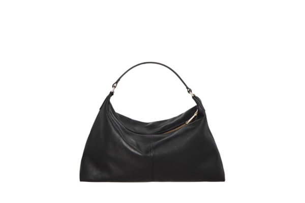 Bolsa Feminina Média Couro Campero - Preto