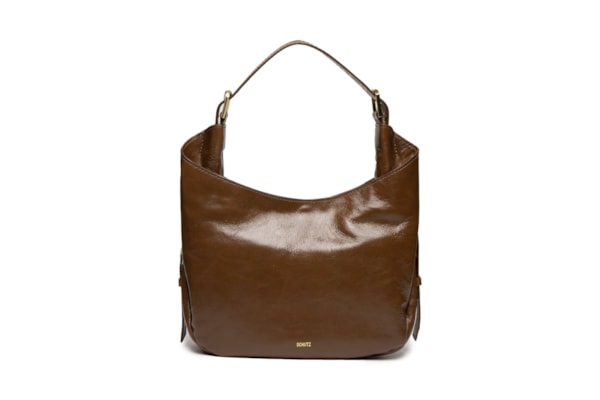 Bolsa Feminina Média Couro - Marrom