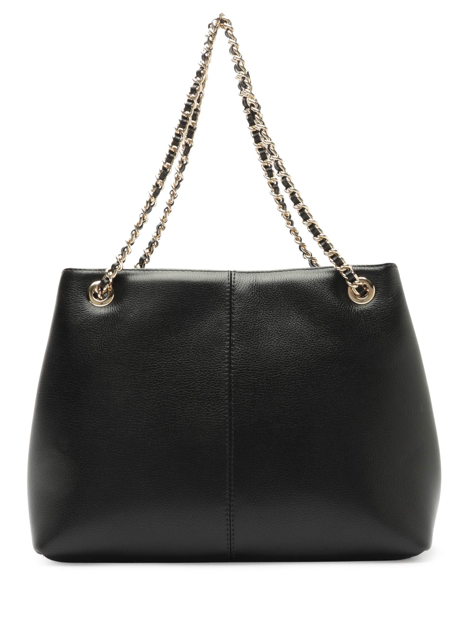 Bolsa Feminina Média Couro Preto Arezzo