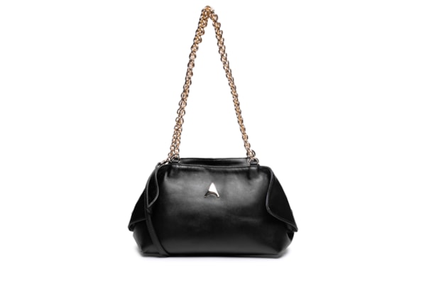 Bolsa Feminina Média Couro - Preto