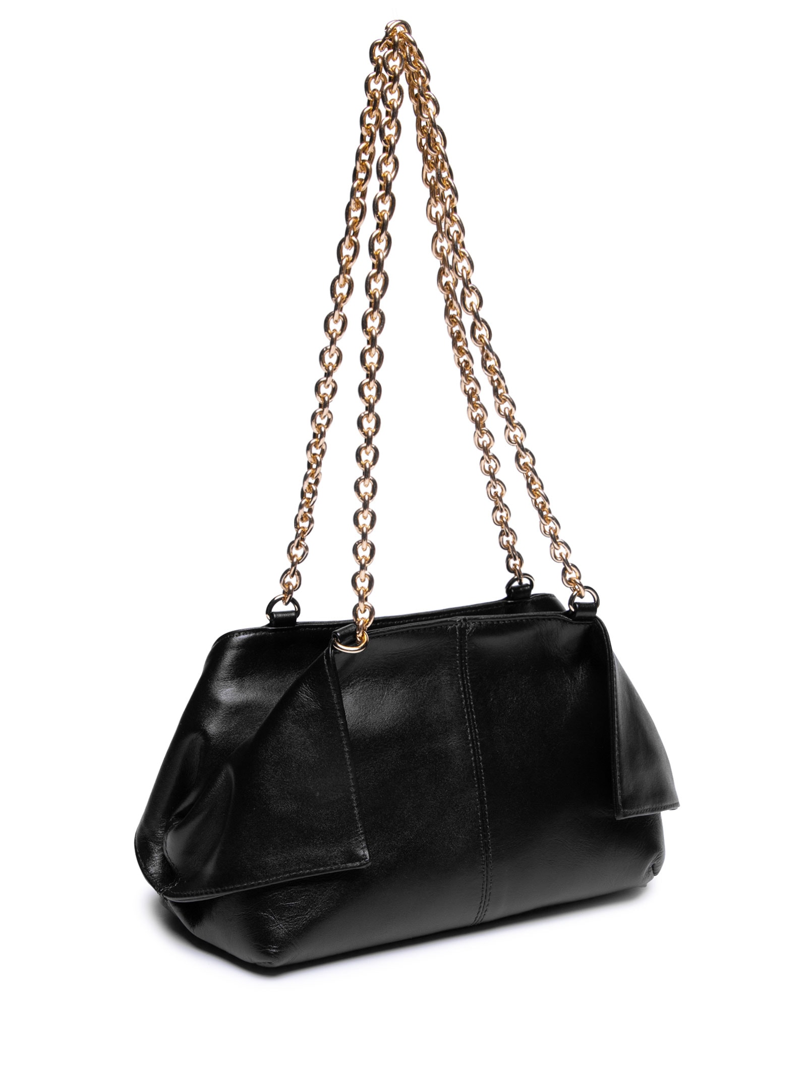 Bolsa Feminina Média Couro Preto Carrano