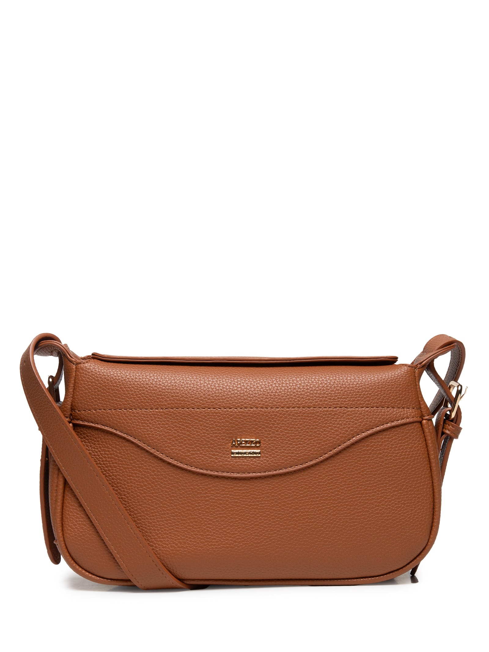 Bolsa Feminina Média Eco Floater Caramel Marrom Arezzo