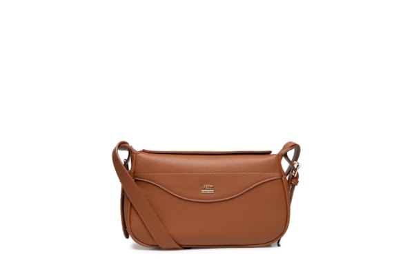 Bolsa Feminina Média Eco Floater Caramel - Marrom