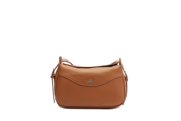 Bolsa Feminina Média Eco Floater Caramel - Marrom
