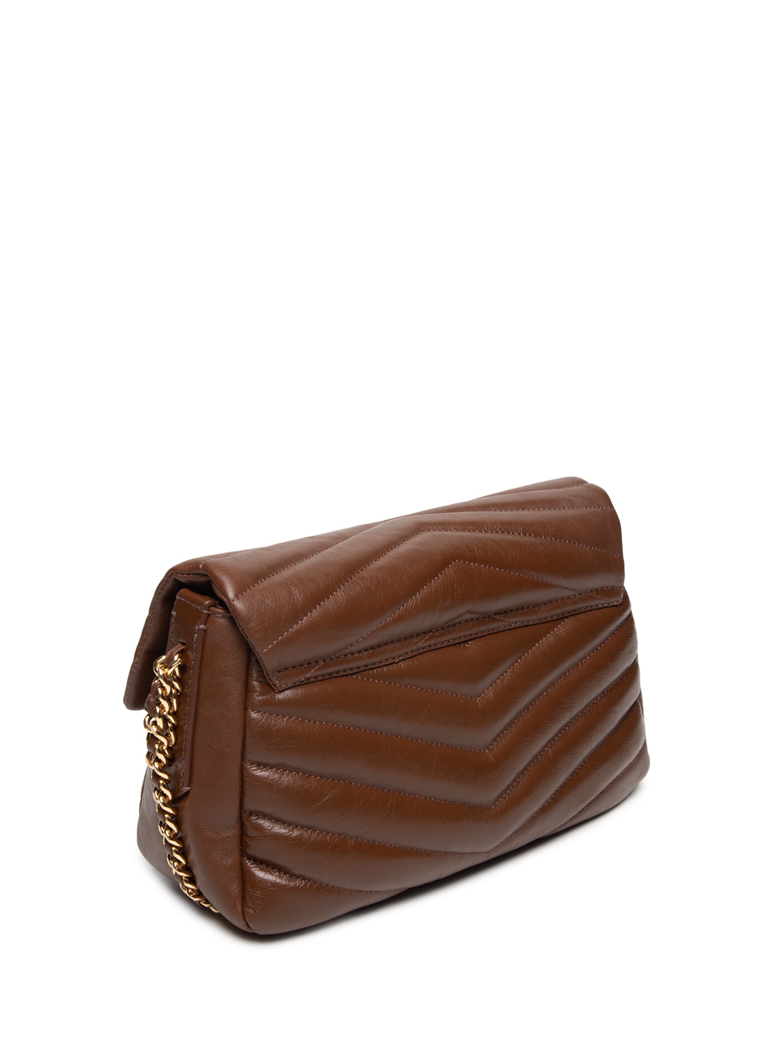 Bolsa Feminina Média Elara Couro Marrom Schutz