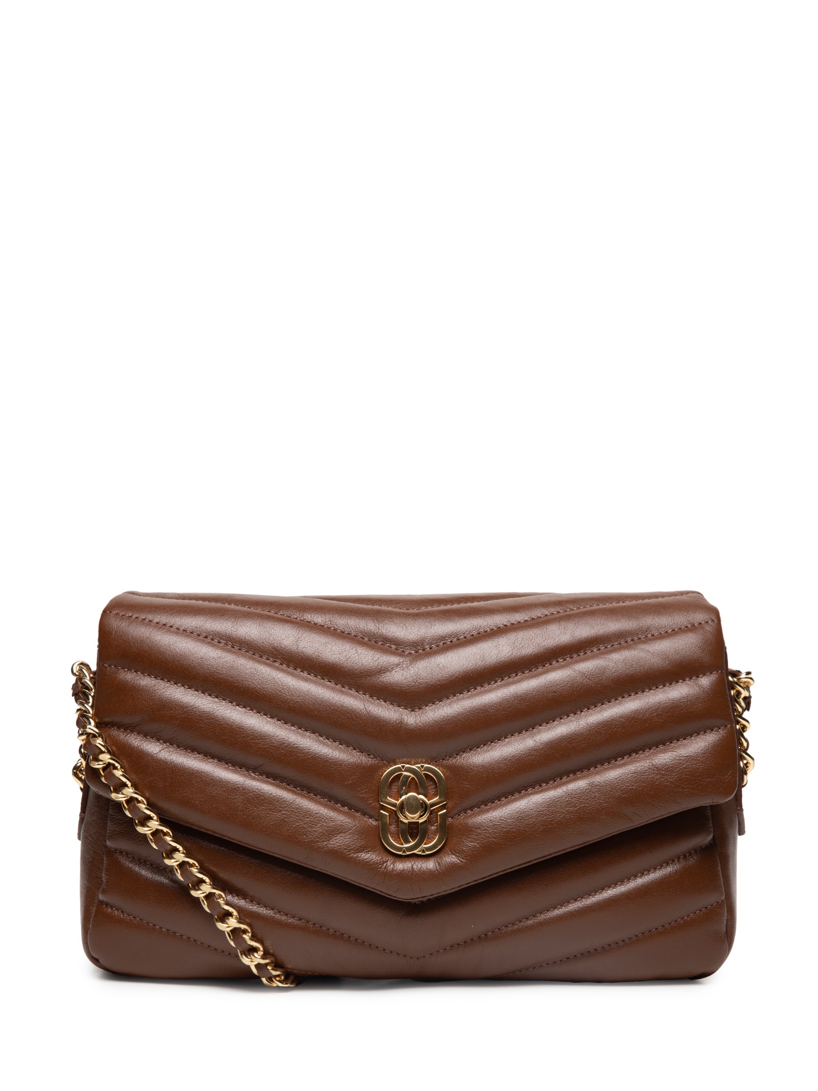 Bolsa Feminina Média Elara Couro Marrom Schutz