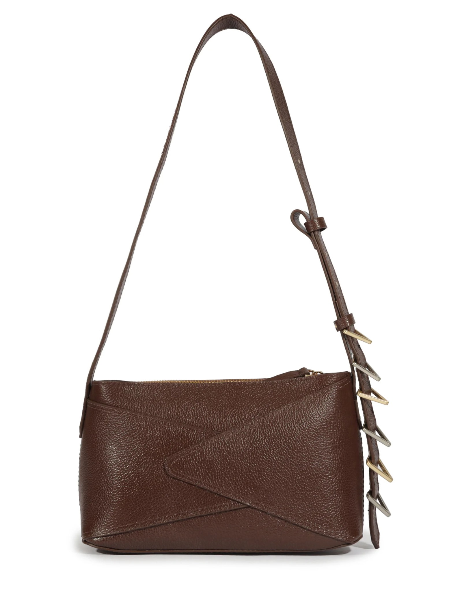 Bolsa Feminina Média Floater Smooth Marrom Schutz