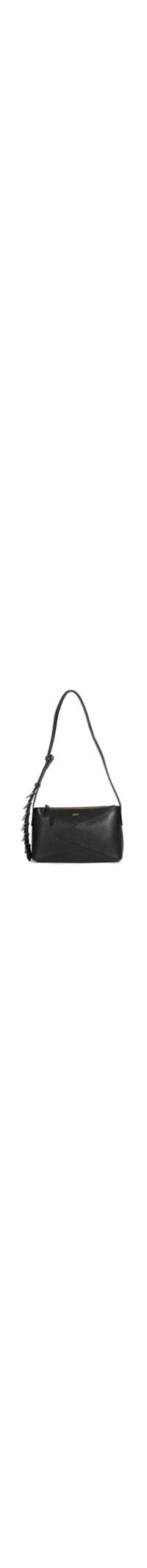 Bolsa Feminina Média Floater Smooth - Preto