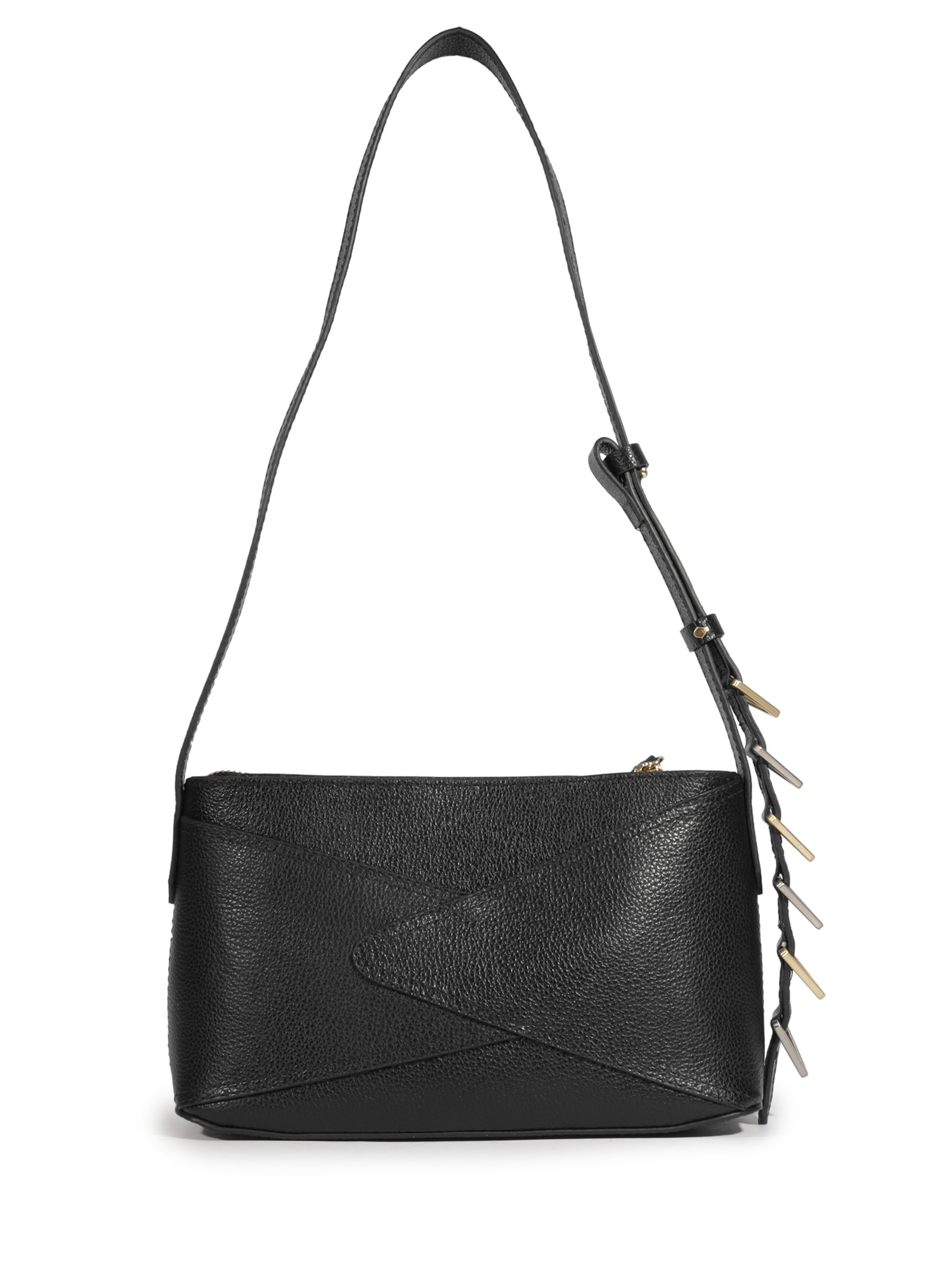 Bolsa Feminina Média Floater Smooth Preto Schutz