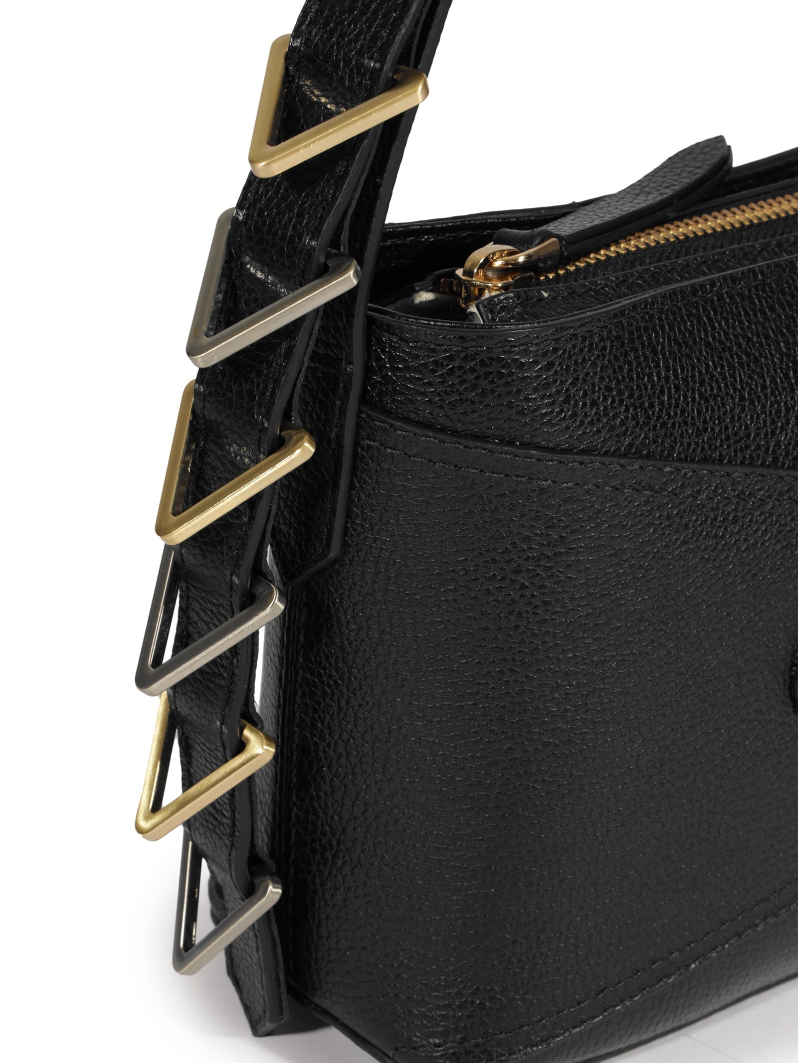 Bolsa Feminina Média Floater Smooth Preto Schutz