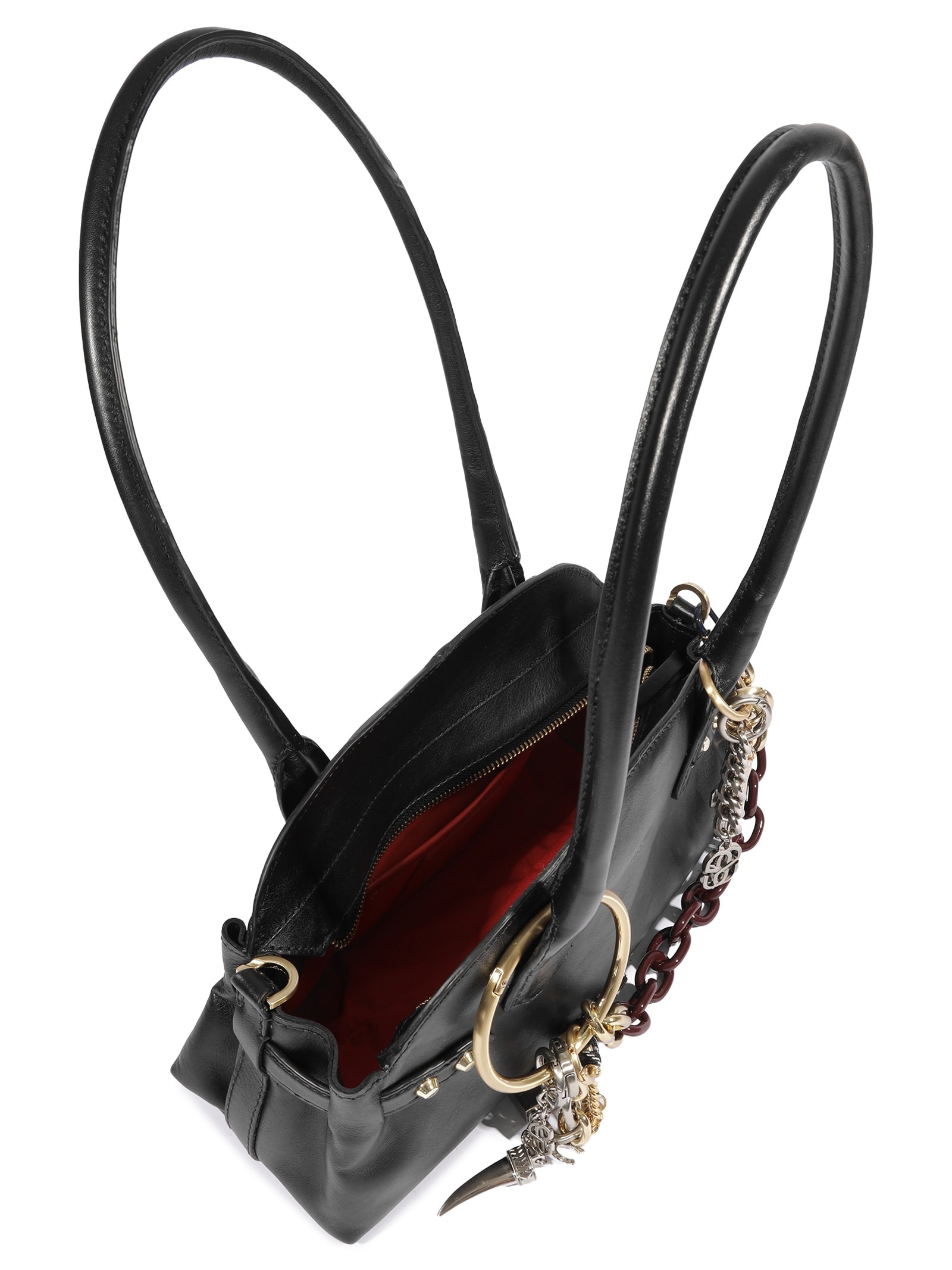 Bolsa Feminina Média Full Soft Calf Preto Schutz