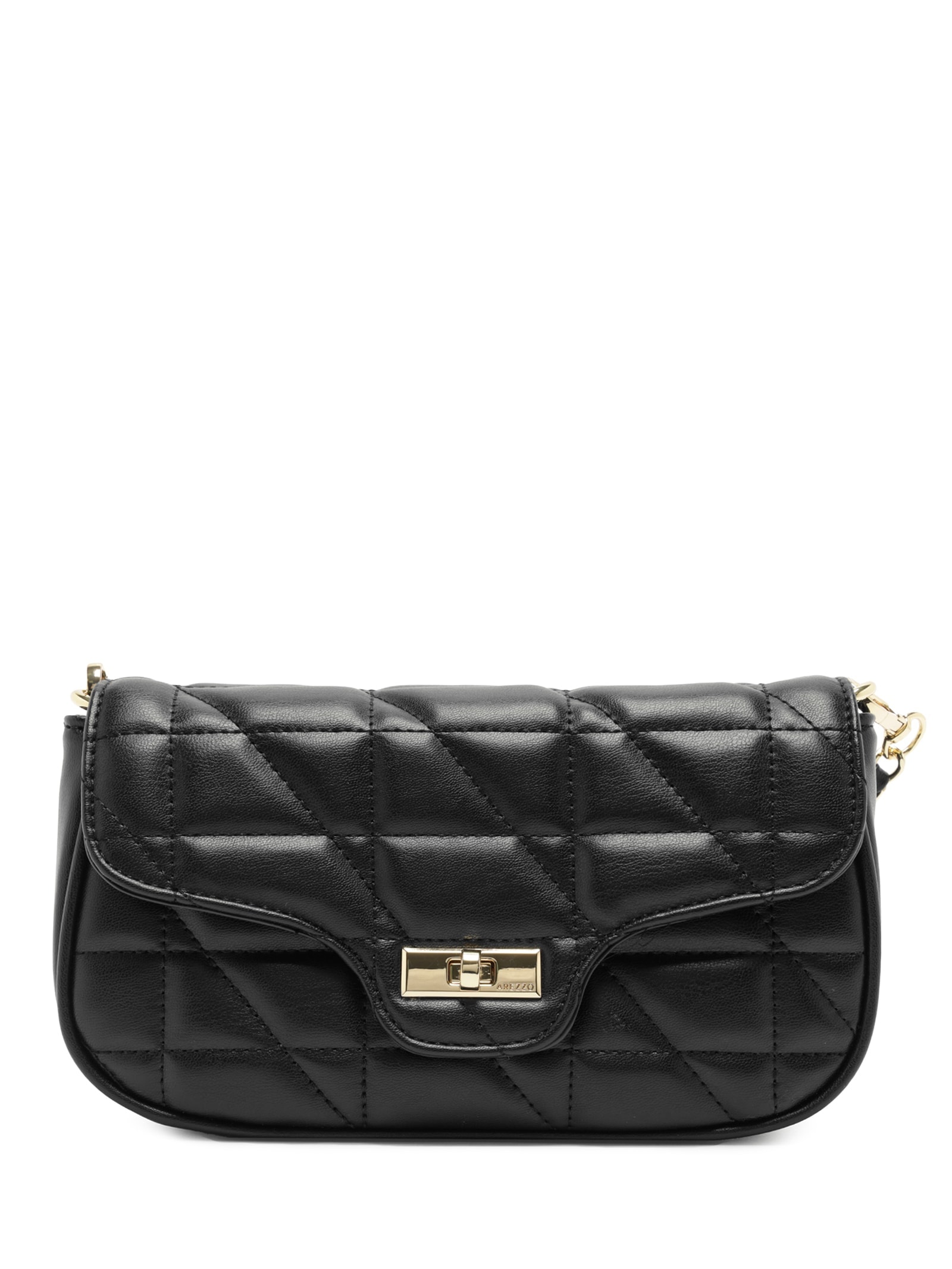 Bolsa Feminina Média Matelassê Preto Arezzo