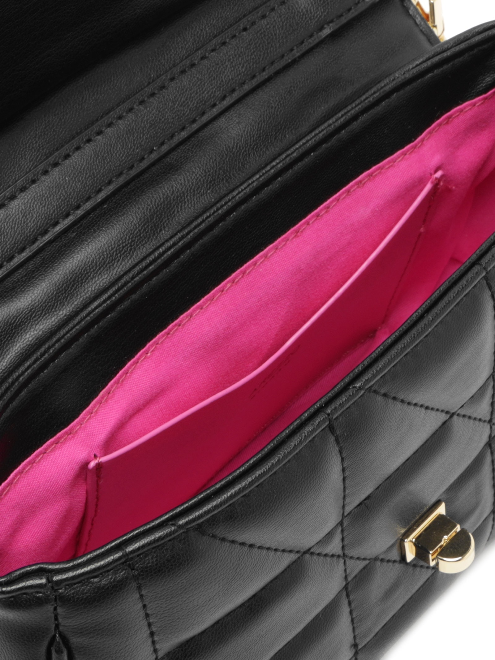 Bolsa Feminina Média Matelassê Preto Arezzo