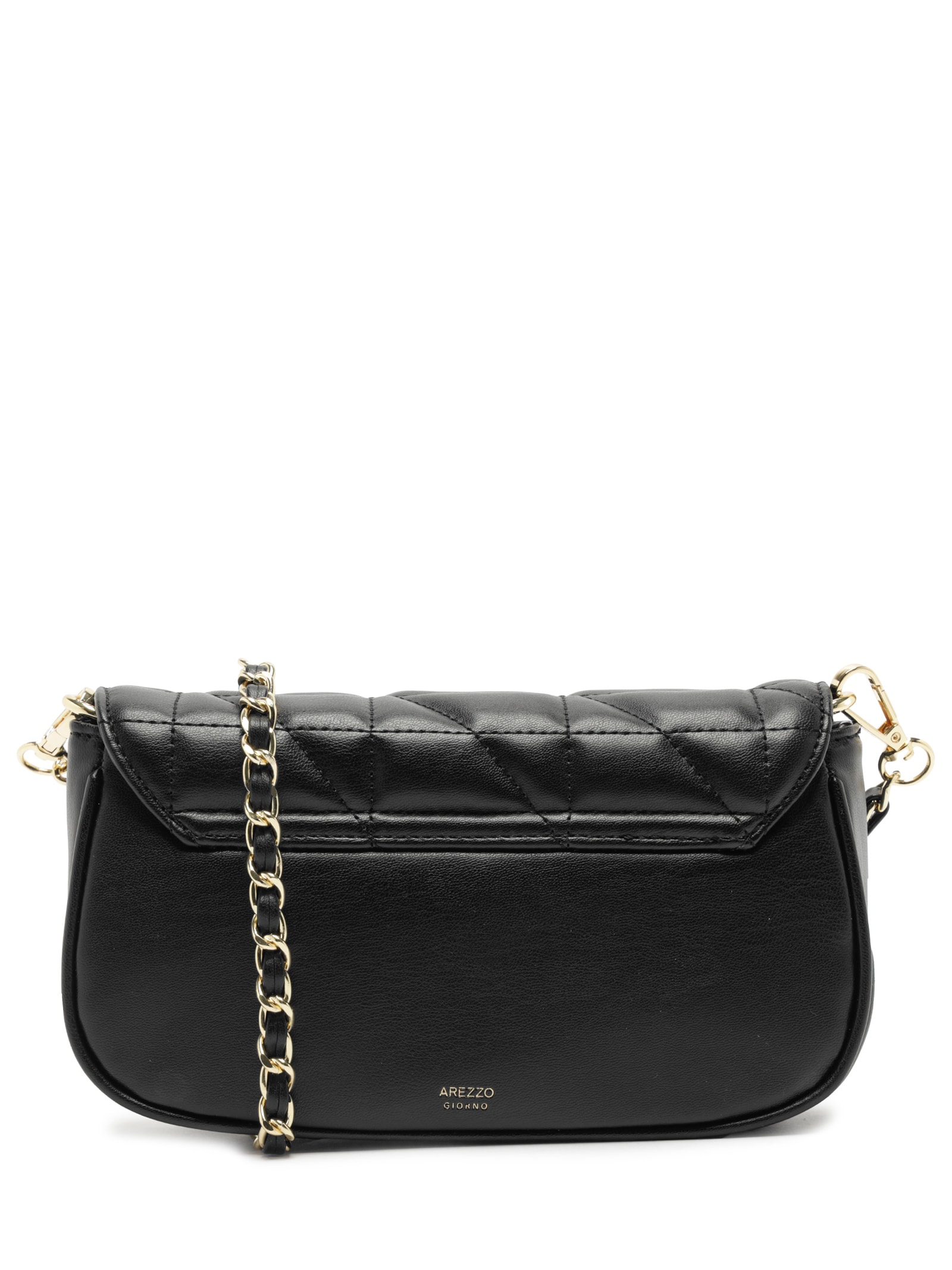 Bolsa Feminina Média Matelassê Preto Arezzo