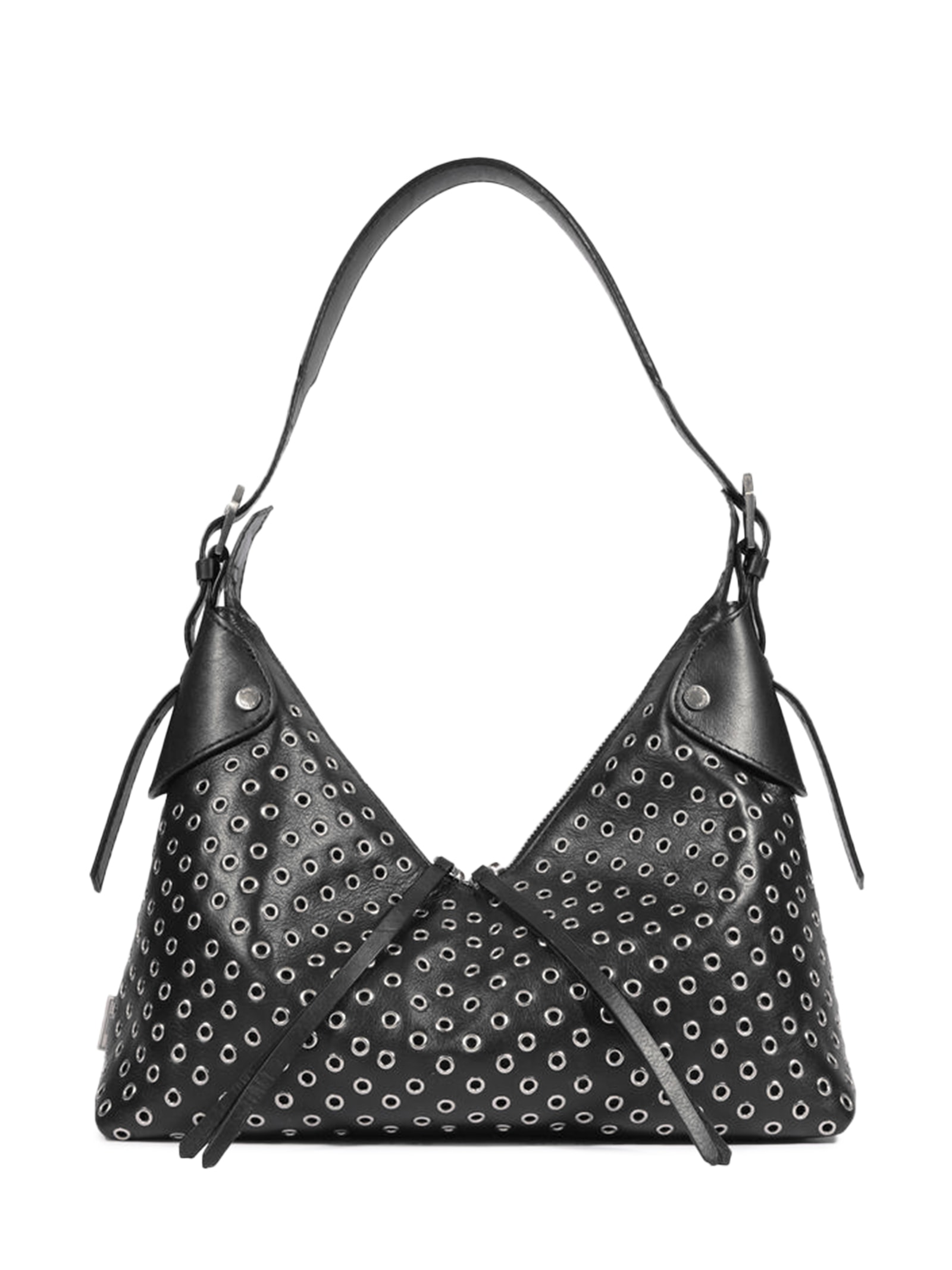 Bolsa Feminina Média Napa Fleecy Preto Schutz