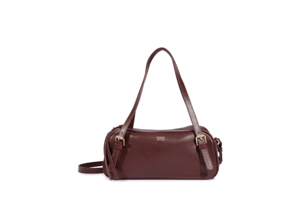 Bolsa Feminina Média Napa Glove - Vermelho