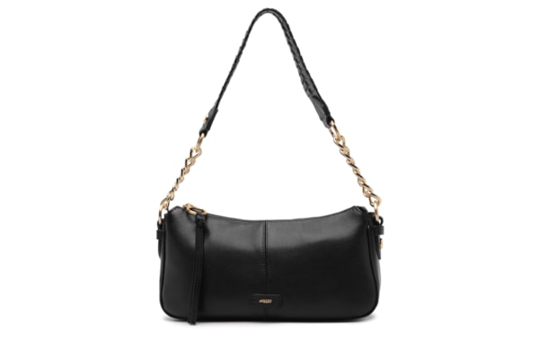 Bolsa Feminina Média Napa Light Sand - Preto