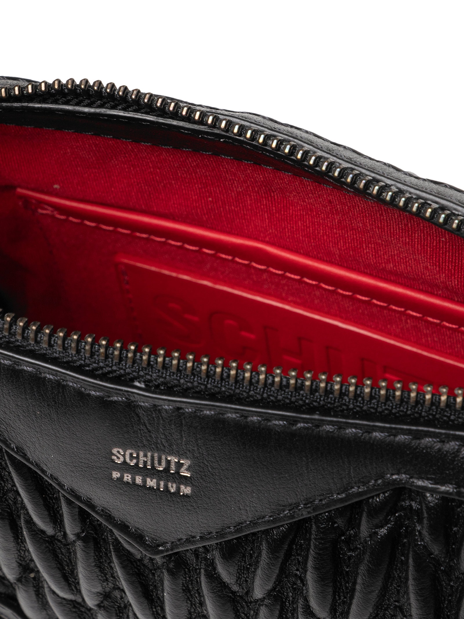 Bolsa Feminina Média  Napa Mild Preto Schutz