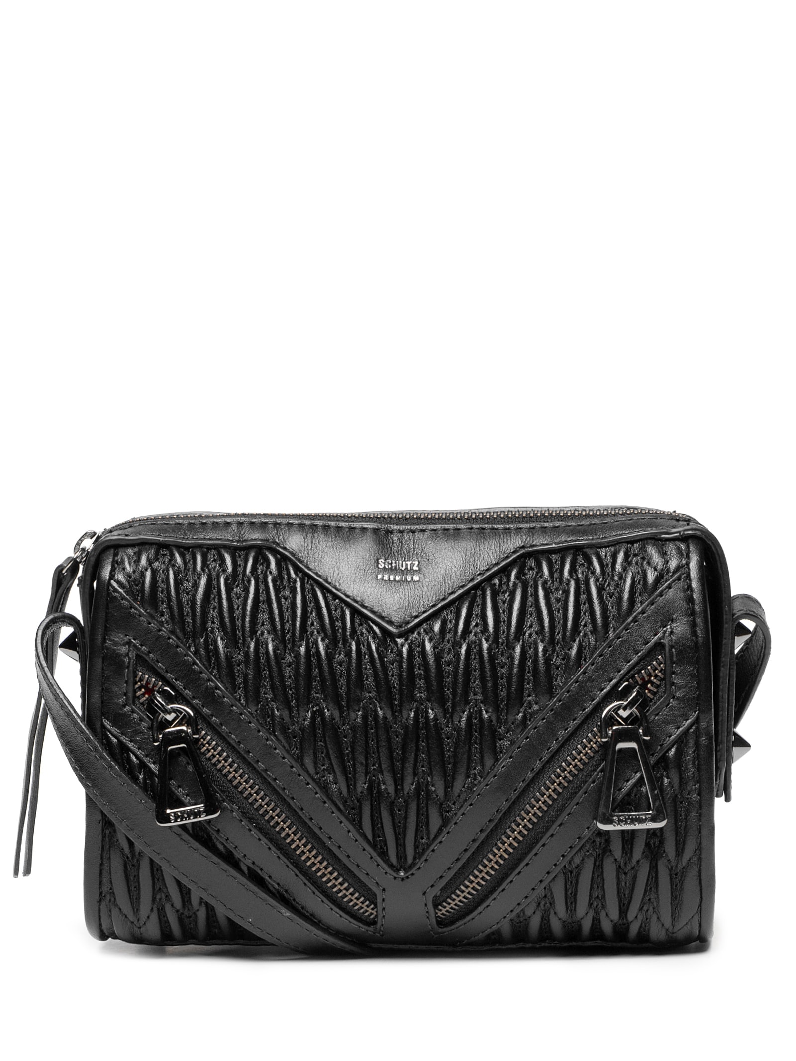 Bolsa Feminina Média  Napa Mild Preto Schutz