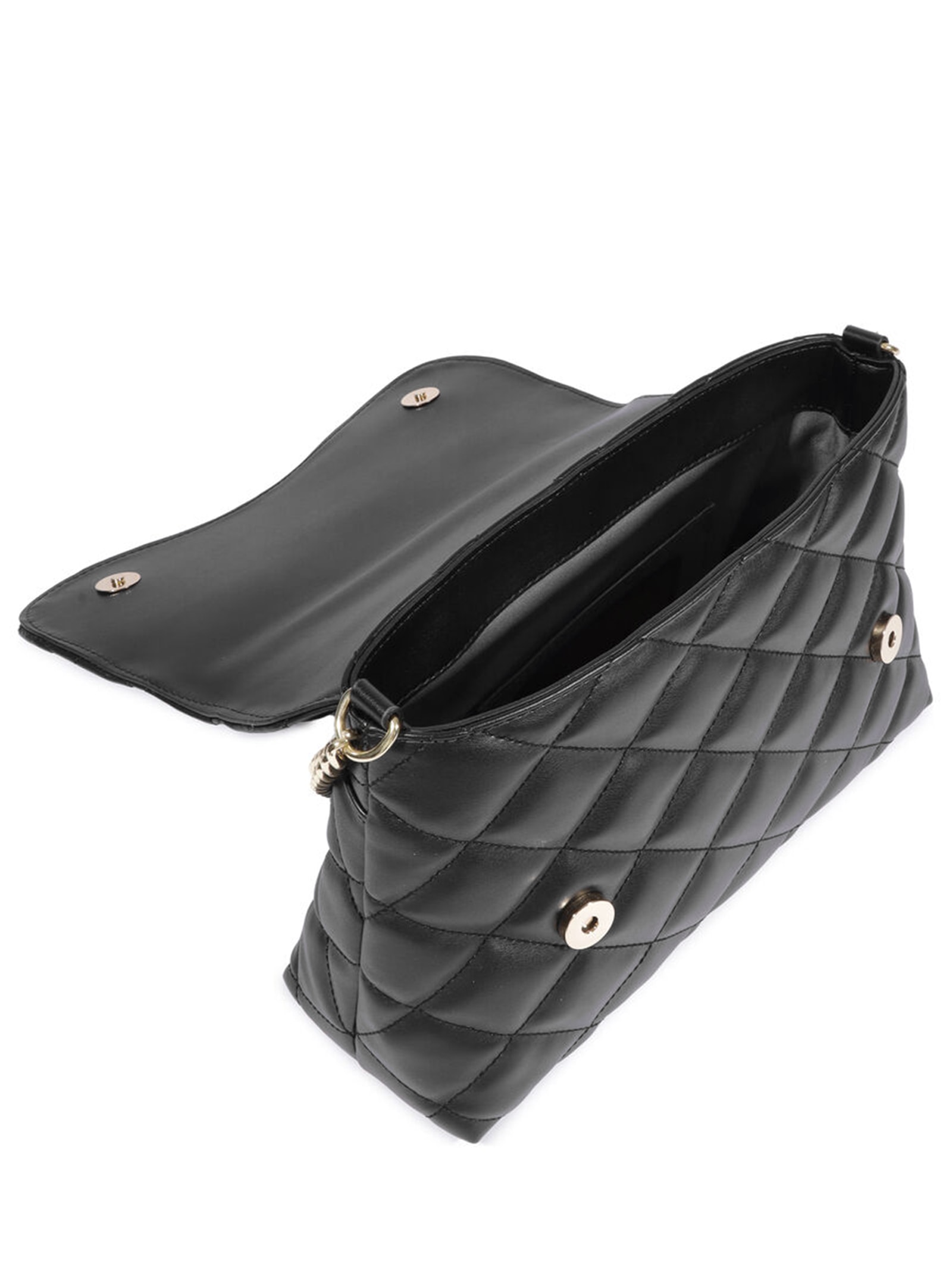 Bolsa Feminina Média Napa Paris Tecno Preto Schutz