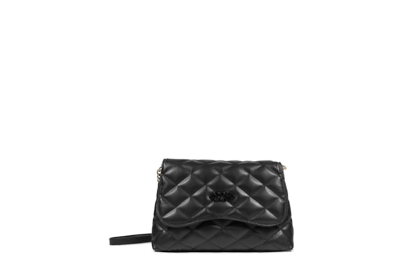 Bolsa Feminina Média Napa Paris Tecno - Preto