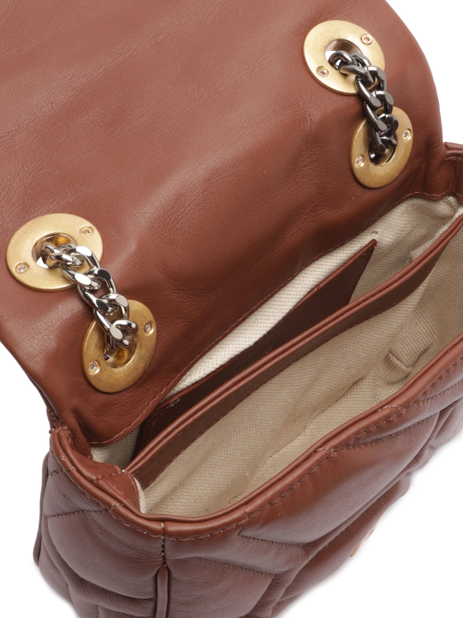 Bolsa Feminina Média Nápoles Marrom Arezzo