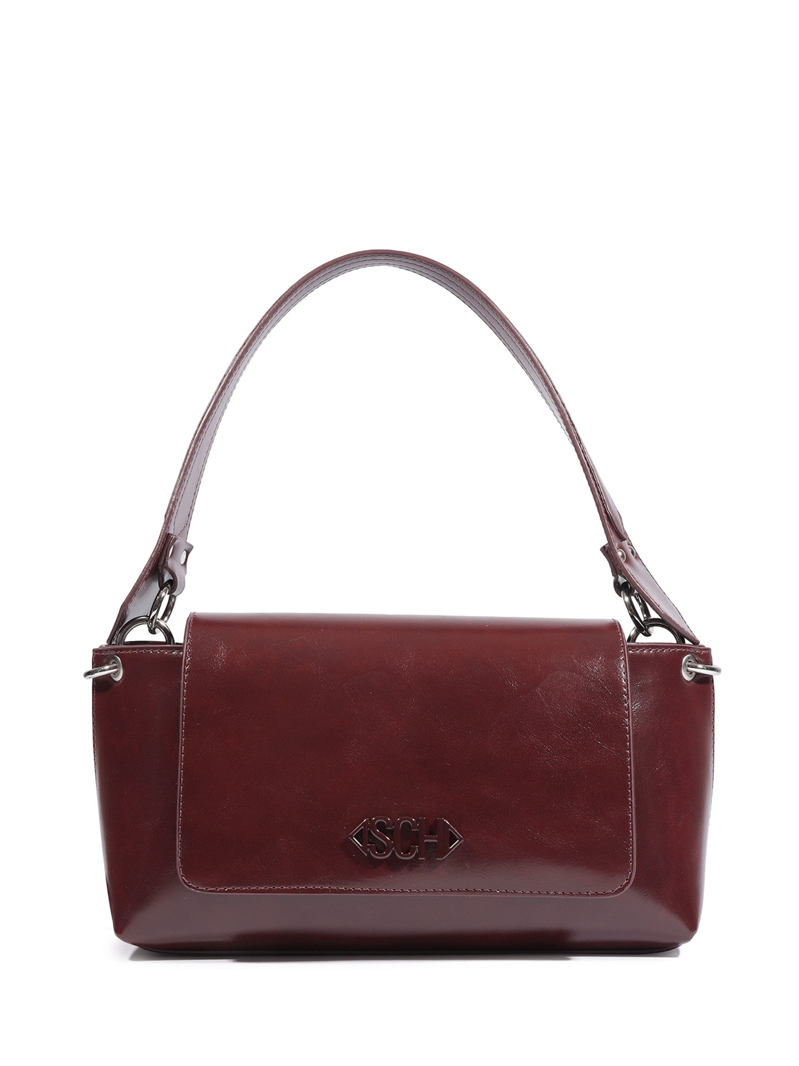 Bolsa Feminina Média Shoulder Marrom Schutz