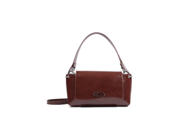 Bolsa Feminina Média Shoulder - Marrom