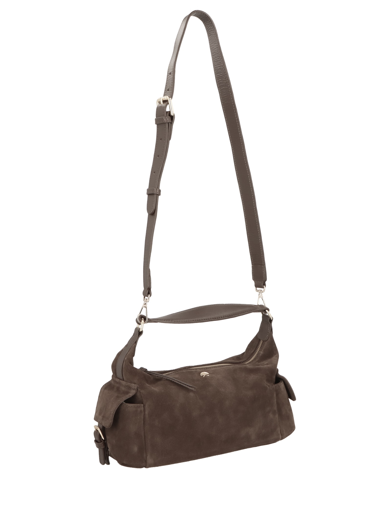 Bolsa Feminina Média Utilitária Marrom Luiza Barcelos