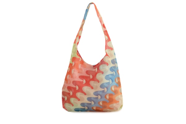 Bolsa Feminina Mesh Copatucano Multicolorido - Laranja