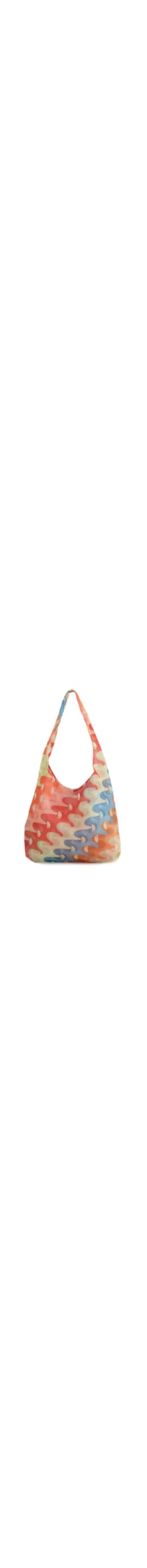 Bolsa Feminina Mesh Copatucano Multicolorido - Laranja
