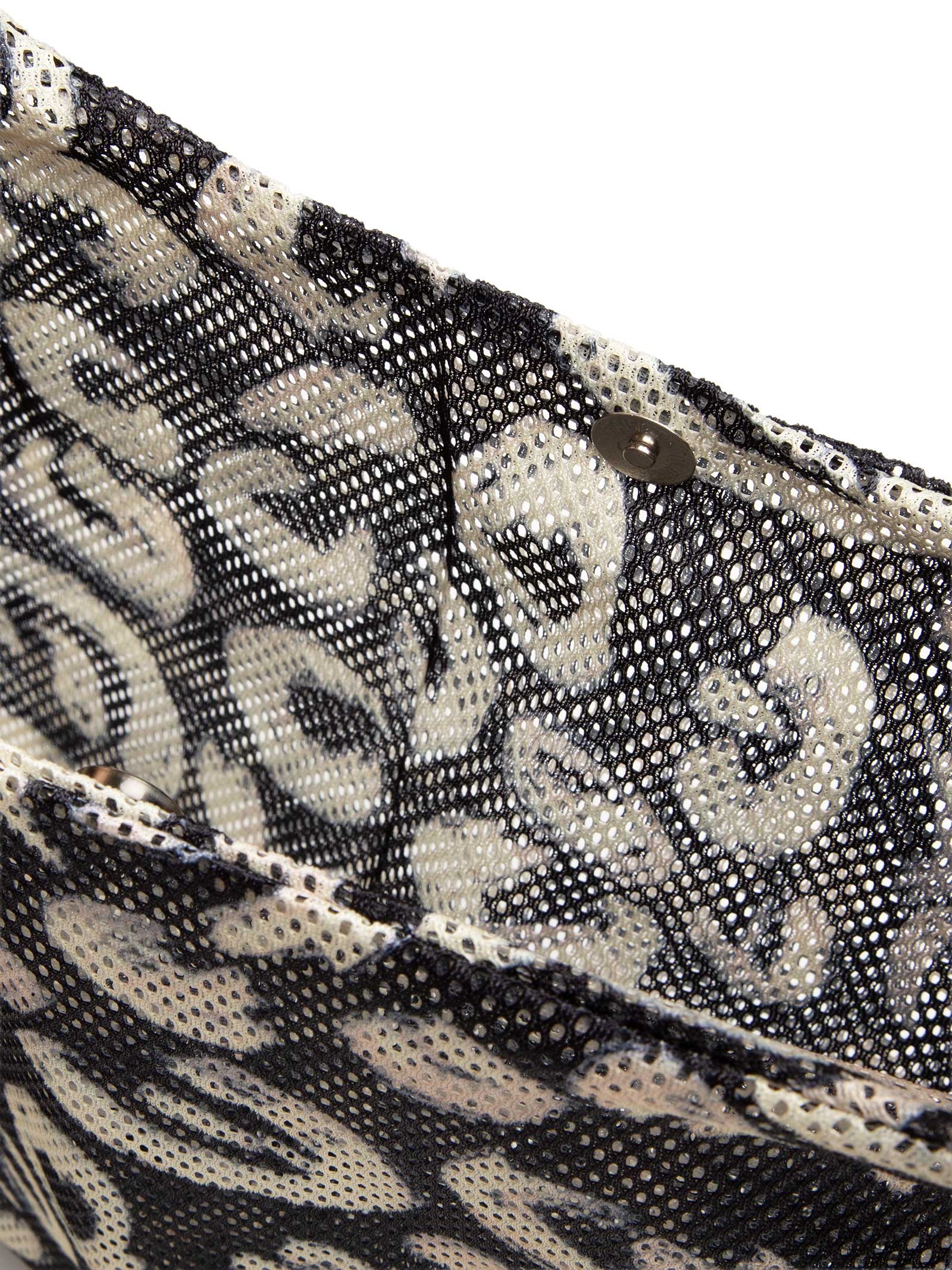 Bolsa Feminina Mesh Decorada Preto Farm Etc