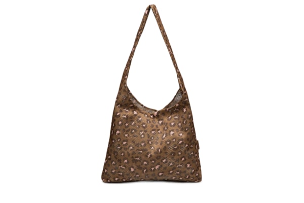 Bolsa Feminina Mesh Onça Bandana Caramelo - Animal Print