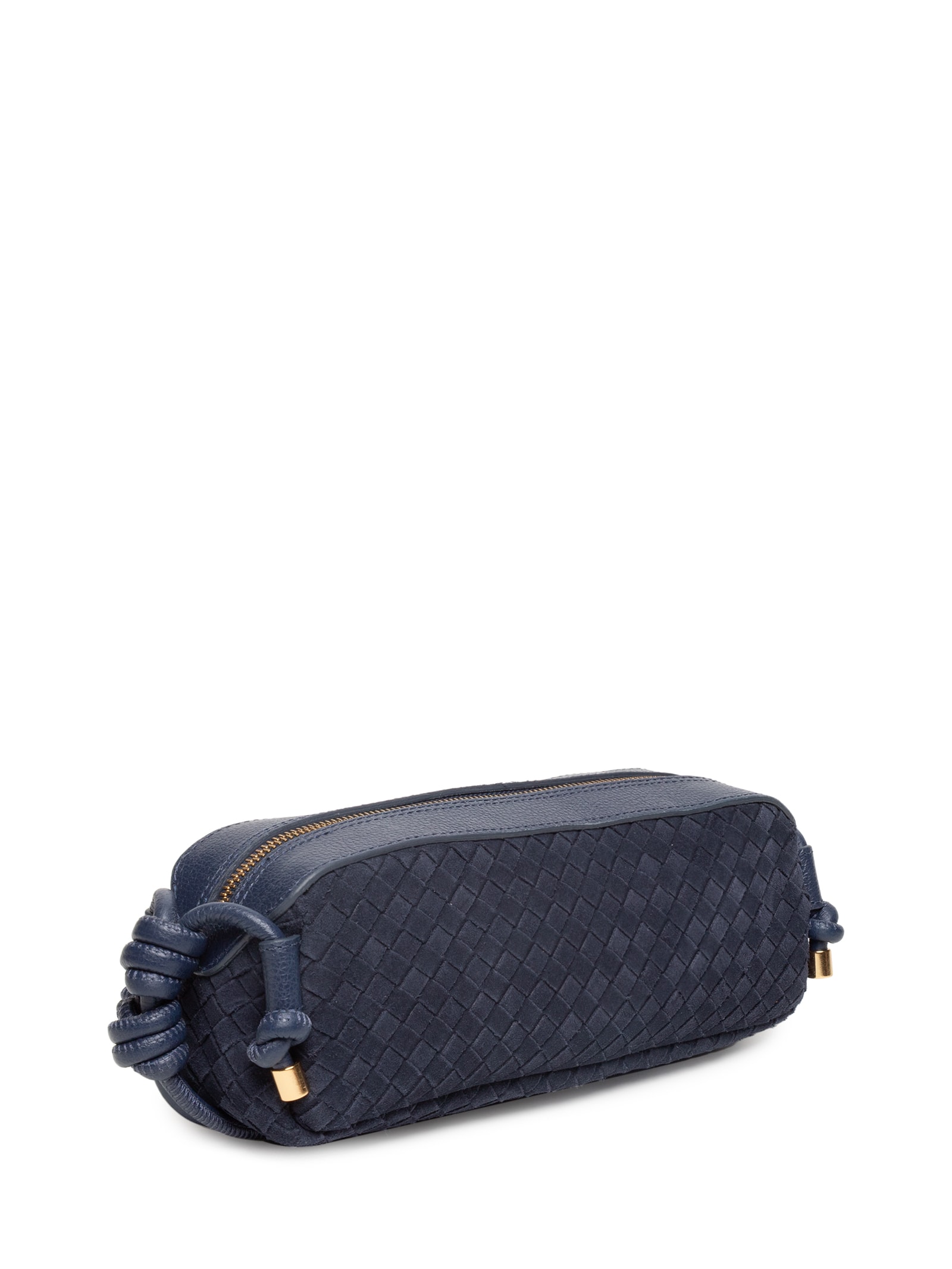 Bolsa Feminina Metal Leather Azul Luiza Barcelos