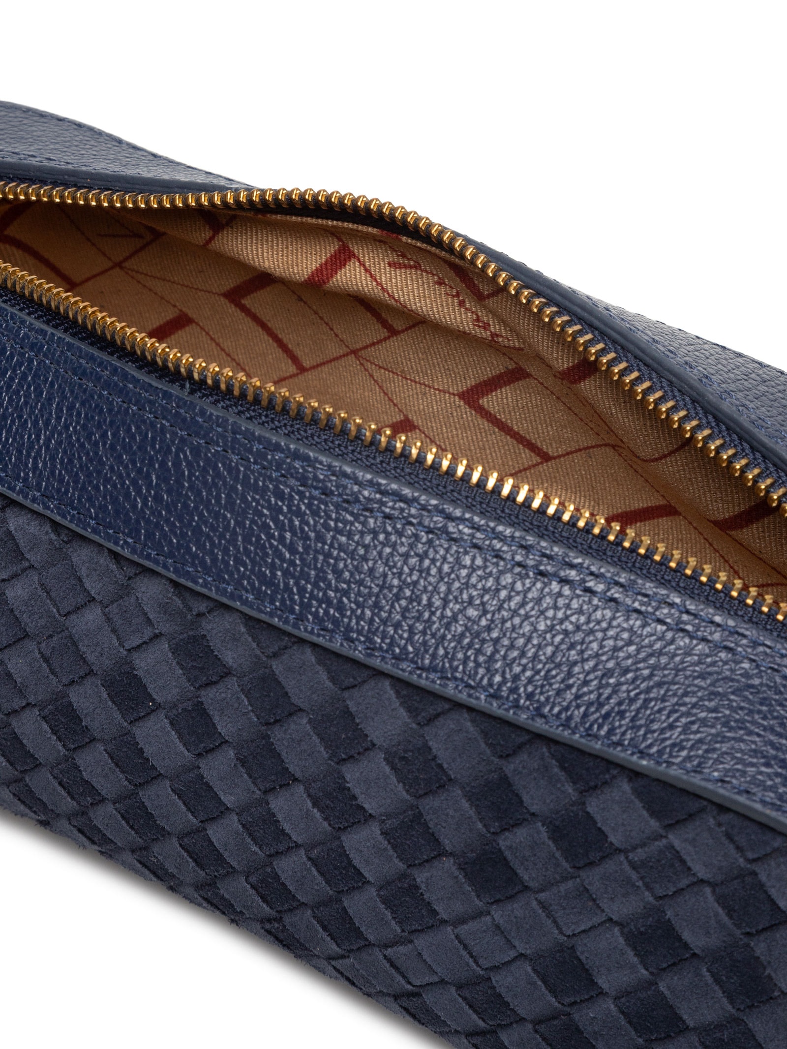 Bolsa Feminina Metal Leather Azul Luiza Barcelos