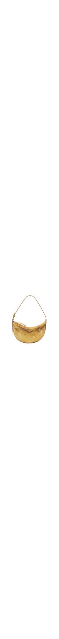Bolsa Feminina Metal Leather - Dourado