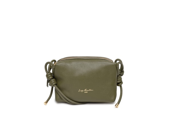 Bolsa Feminina Metal Leather Titânio - Verde