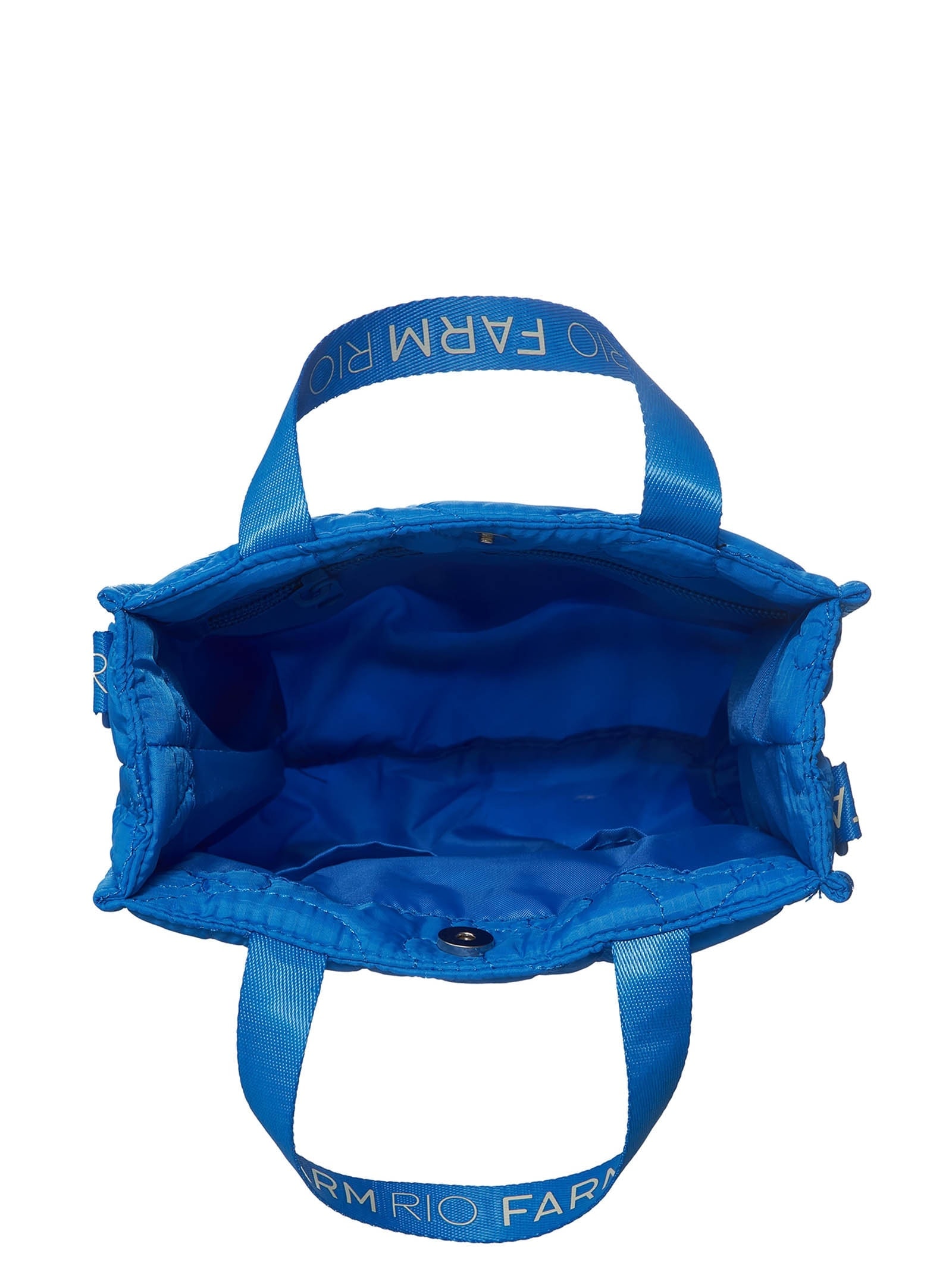 Bolsa Feminina Mimo Banana Flora Azul Farm Etc