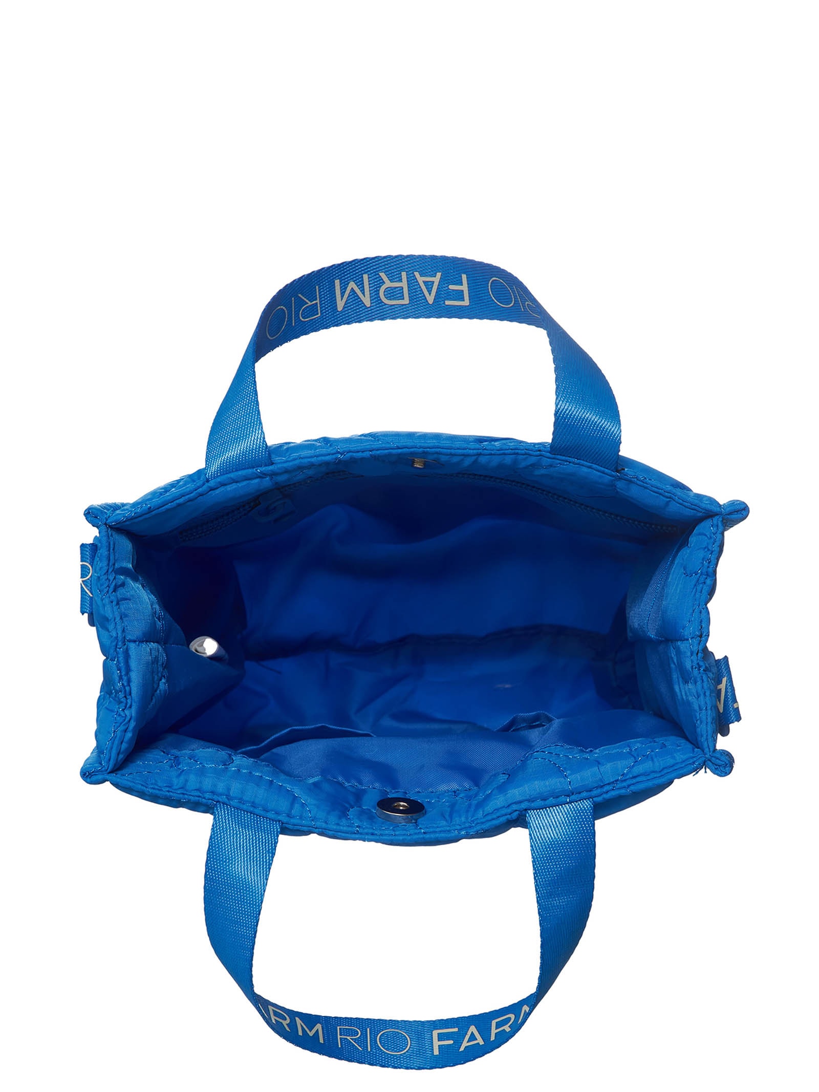 Bolsa Feminina Mimo Banana Flora Azul Farm Etc