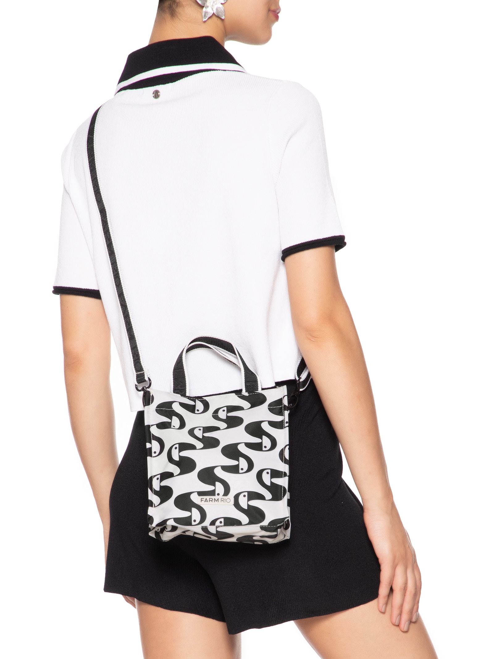 Bolsa Feminina Mimo Copatucano Pb Branco Farm Etc